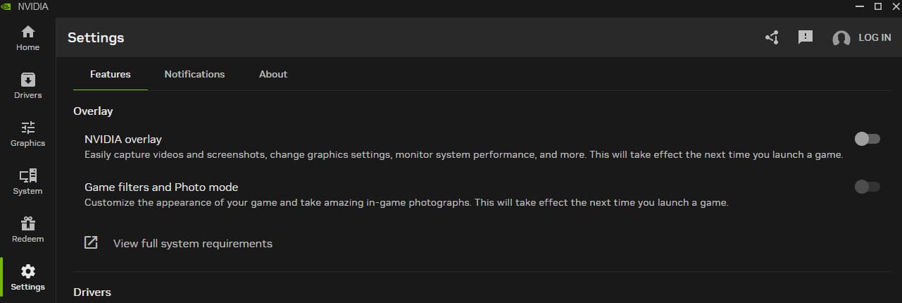 nvidia show fps